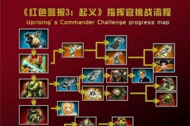 《红色警戒3起义时刻》指挥官挑战一周目无bug通关视频攻略